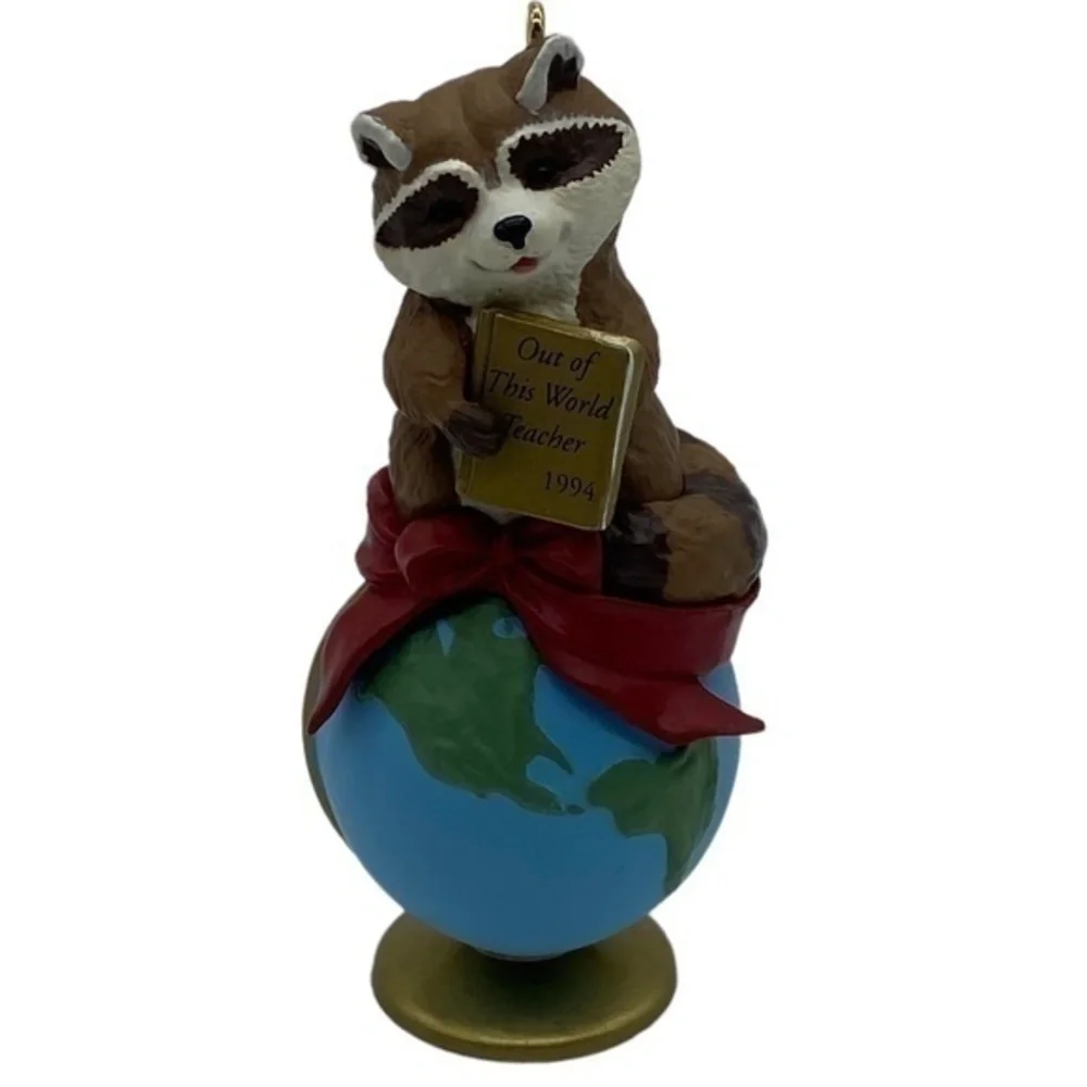 Hallmark Keepsake Vintage Out of This World Teacher Christmas Ornament 1994